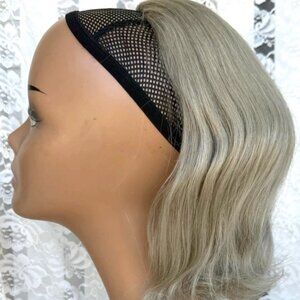 Vintage 100% Spanish Human Hair Fall ^ Color 101 12-13" long *WK END PRICE DROP